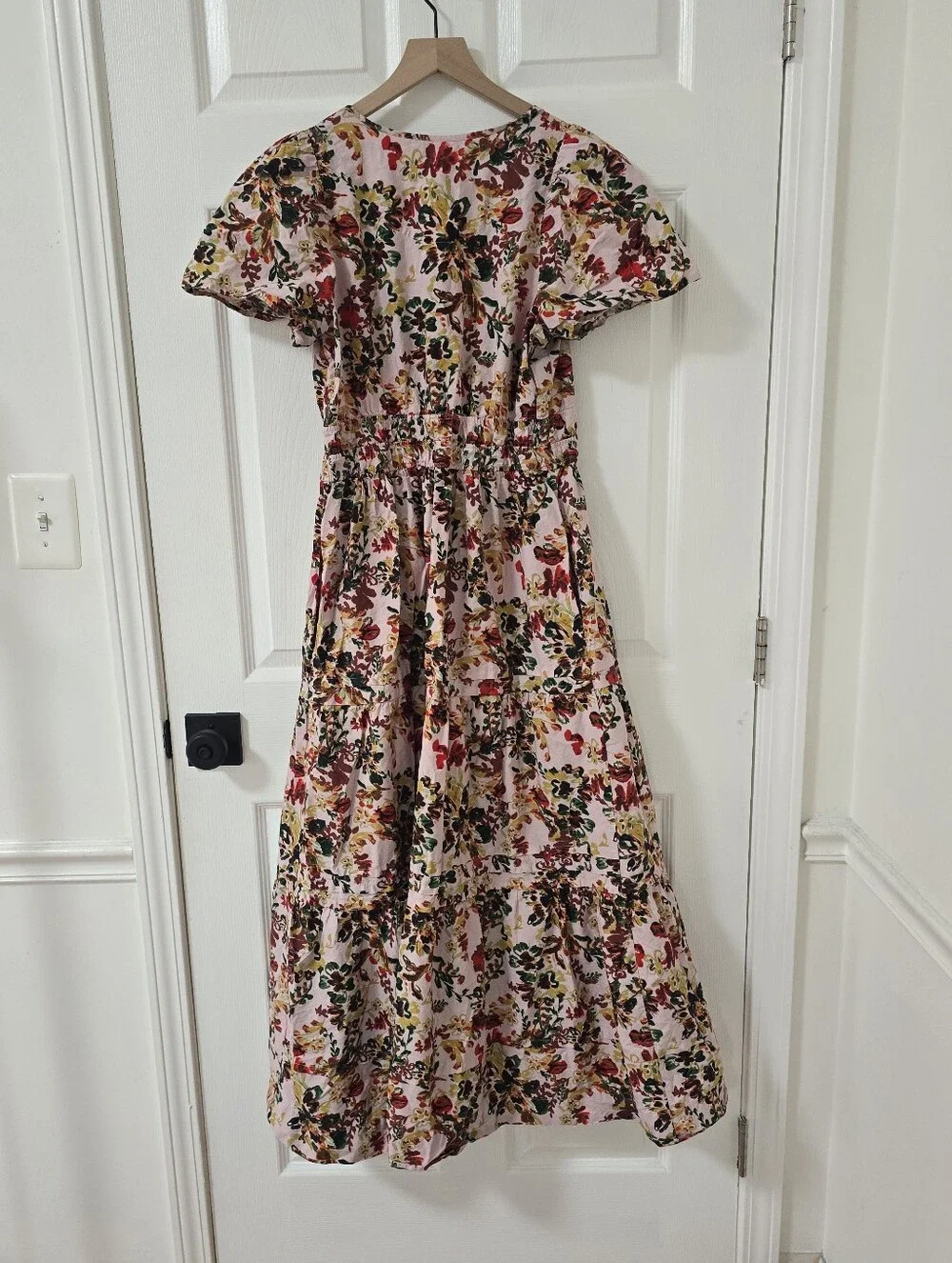 Anthropologie Somerset Printed Floral Maxi Dress Size M - Picture 7 of 7